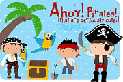 Ahoy, Very Cute Pirates!
