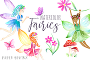 Watercolor Fairy Pack