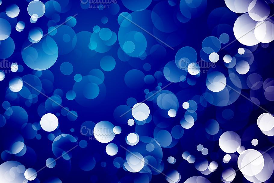 Festive background with bokeh