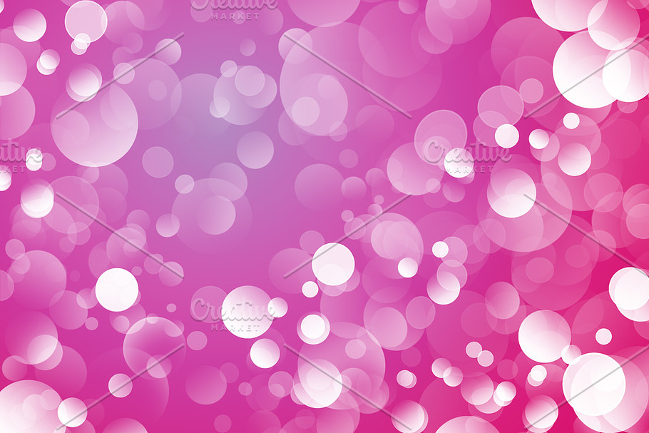 Festive background with bokeh
