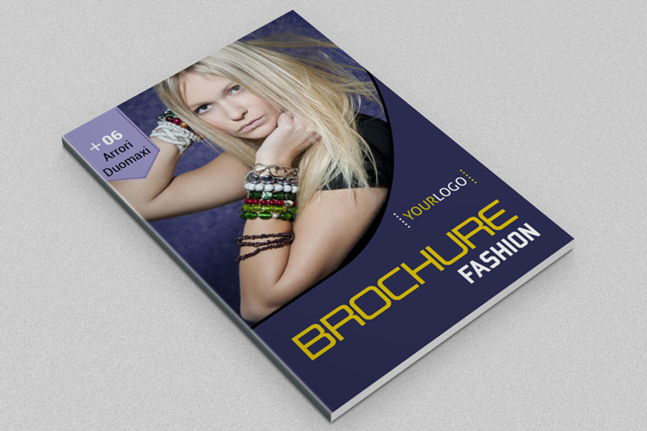 Fashion Brochure in Brochure Templates - product preview 8