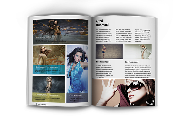 Fashion Brochure in Brochure Templates - product preview 1