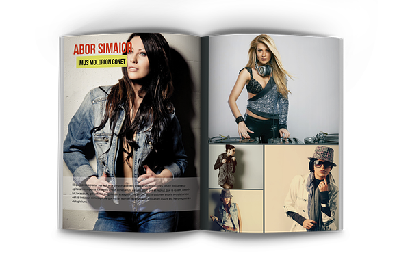Fashion Brochure in Brochure Templates - product preview 3