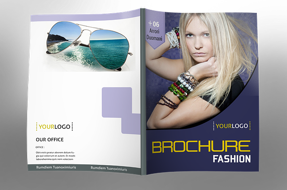 Fashion Brochure in Brochure Templates - product preview 4