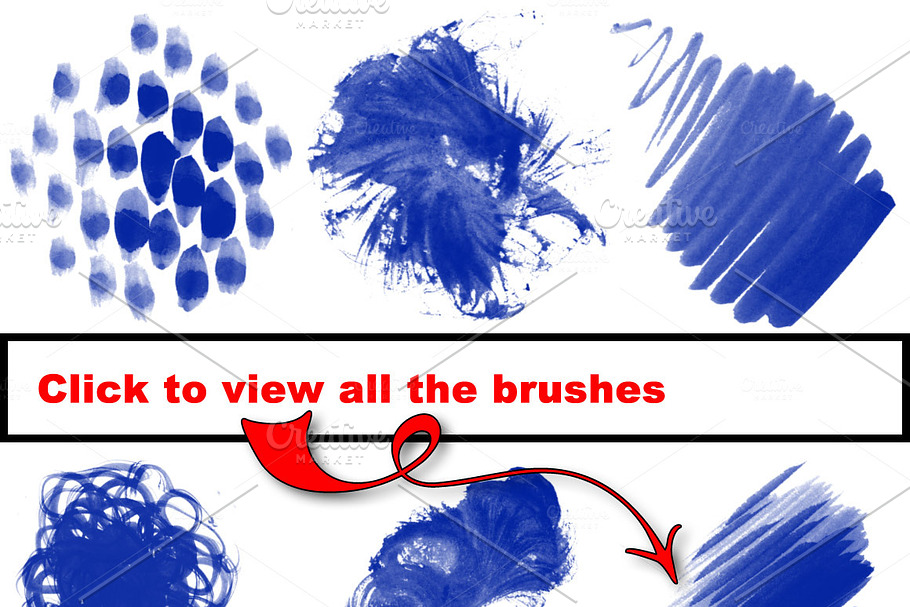 35 Watercolour Brushes in Photoshop Brushes - product preview 8