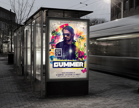 Summer Flyer in Flyer Templates - product preview 1