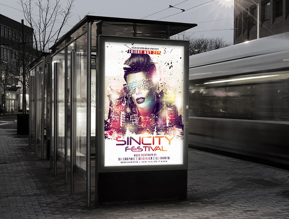 Sincity Festival in Flyer Templates - product preview 2