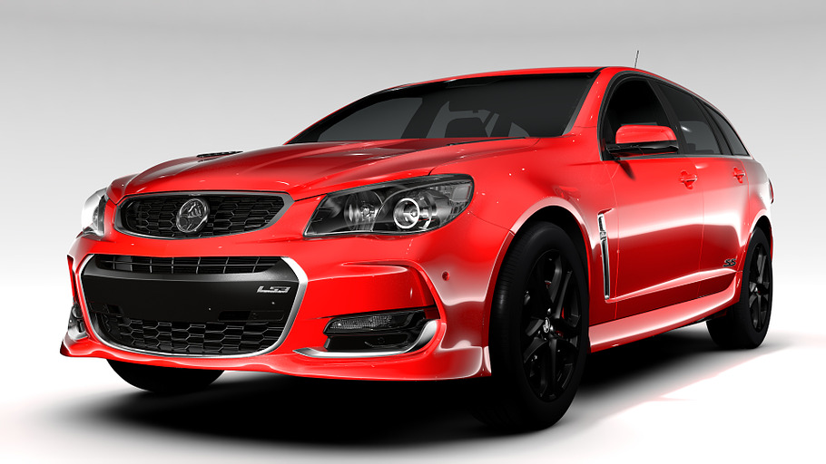 Holden Commodore SS V Redline in Vehicles - product preview 13