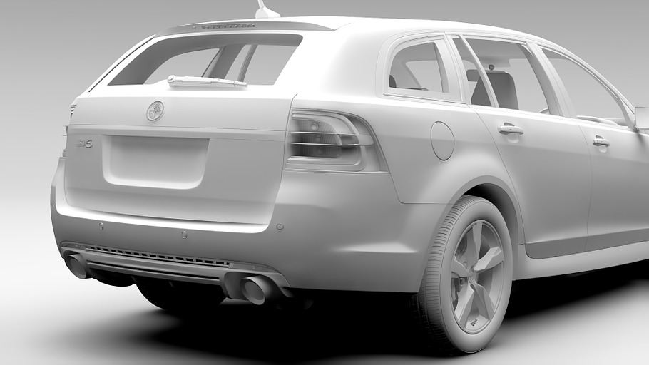 Holden Commodore SV6 Sportwagon VF in Vehicles - product preview 18