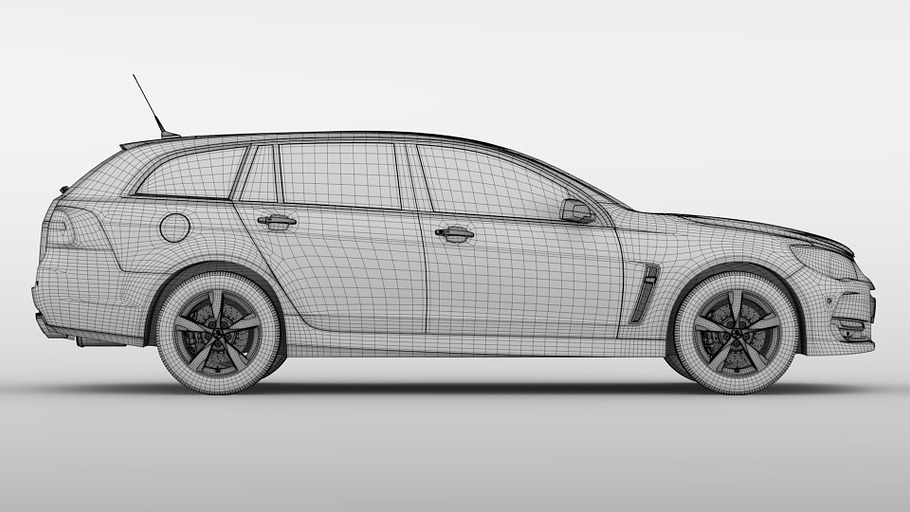 Holden Commodore SV6 Sportwagon VF in Vehicles - product preview 20