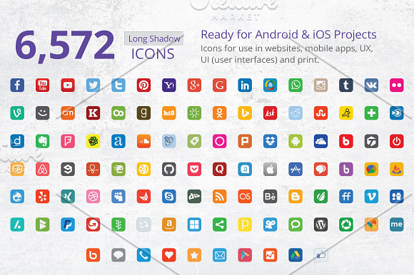 212 Round Corner Social Media Icons in Icons - product preview 2
