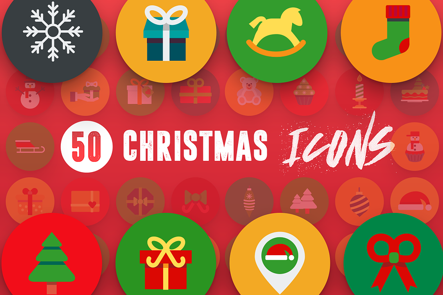 50 Christmas Icons Vol.2 in Christmas Icons - product preview 8