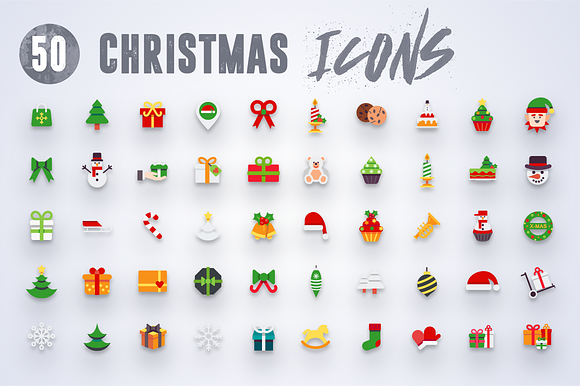 50 Christmas Icons Vol.2 in Christmas Icons - product preview 1