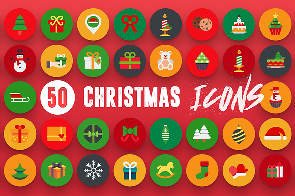 50 Christmas Icons Vol.2 in Christmas Icons - product preview 2