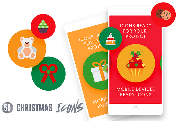 50 Christmas Icons Vol.2 in Christmas Icons - product preview 4