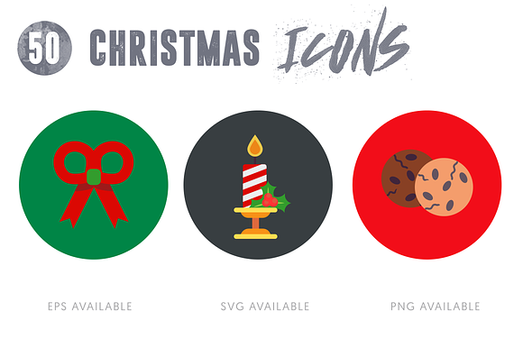 50 Christmas Icons Vol.2 in Christmas Icons - product preview 5
