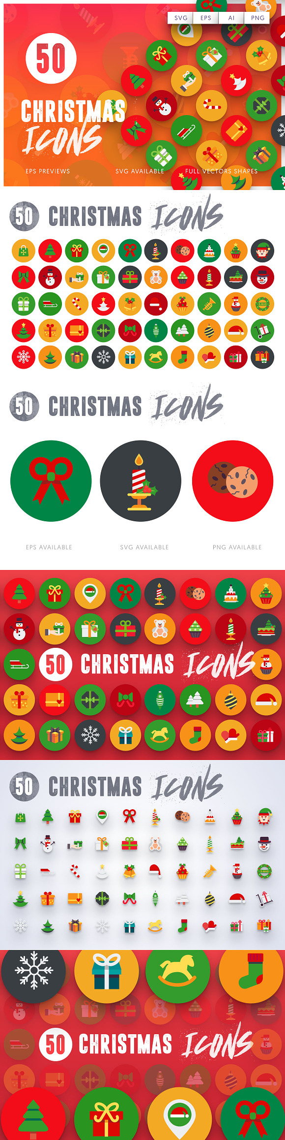 50 Christmas Icons Vol.2 in Christmas Icons - product preview 7
