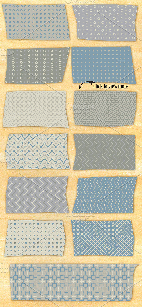 25 Seamless Vector Patterns in Patterns - product preview 1
