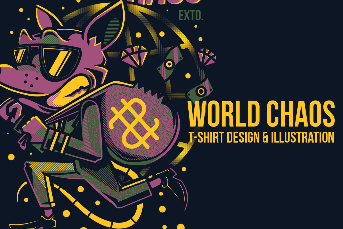 World Chaos Illustration in Illustrations - product preview 8
