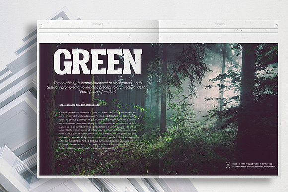 Textures Magazine in Magazine Templates - product preview 13
