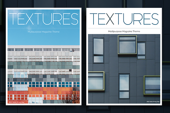 Textures Magazine in Magazine Templates - product preview 24