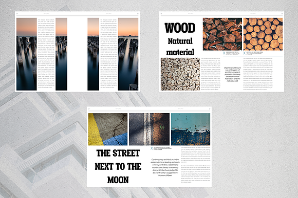 Textures Magazine in Magazine Templates - product preview 30