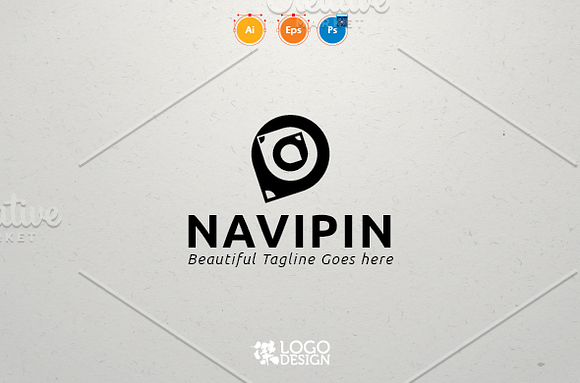 NAVIPIN in Logo Templates - product preview 1