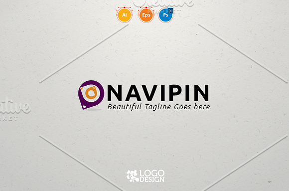 NAVIPIN in Logo Templates - product preview 2