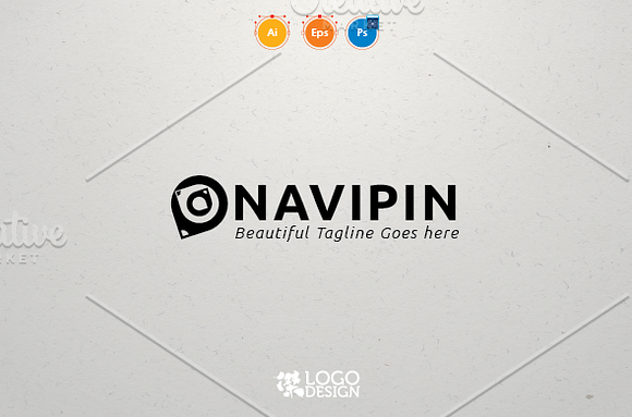 NAVIPIN in Logo Templates - product preview 3