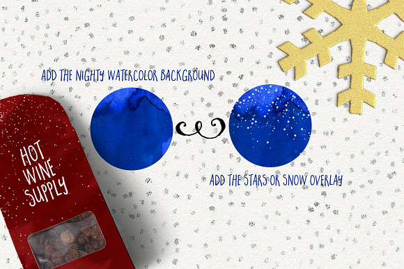 Holiday Magic overlays & backgrounds in Patterns - product preview 3