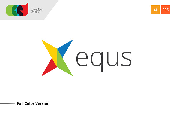 Equs - Logo Template in Logo Templates - product preview 2