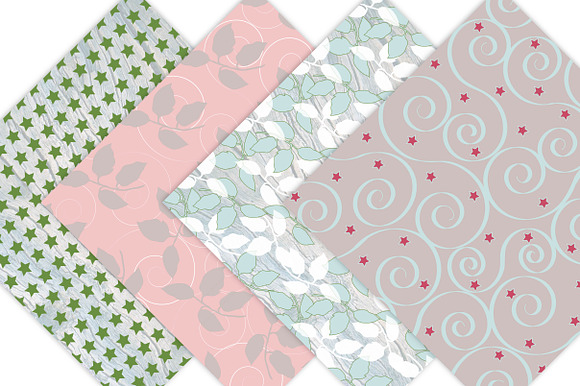 Rustic Christmas In The Woods in Patterns - product preview 2