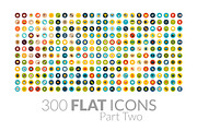 300 Flat Icons - Part Two