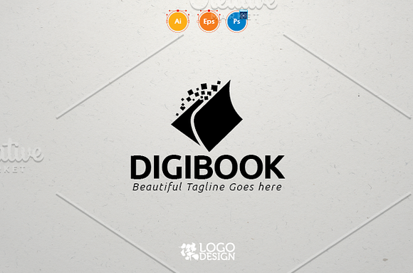 DIGIBOOK in Logo Templates - product preview 1