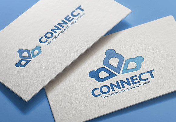 People connect Logo in Logo Templates - product preview 1