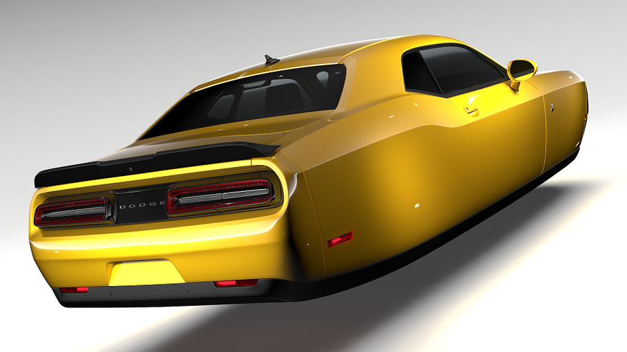 Dodge Challenger 392 Flying in Vehicles - product preview 6