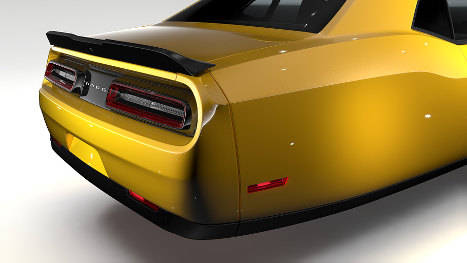 Dodge Challenger 392 Flying in Vehicles - product preview 13