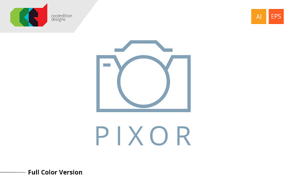 Pixor - Logo Template in Logo Templates - product preview 2