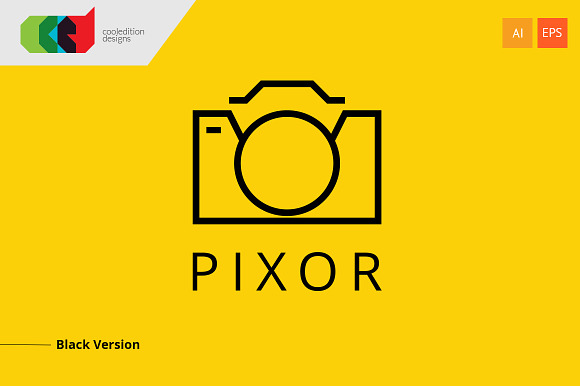 Pixor - Logo Template in Logo Templates - product preview 3
