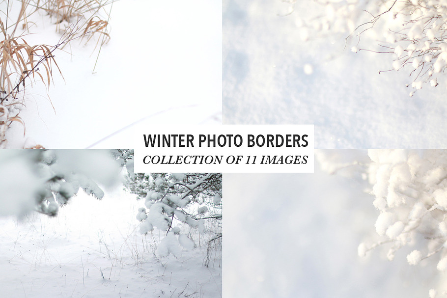 Winter Photo Backgrounds -Photo Pack in Mockup Templates - product preview 8