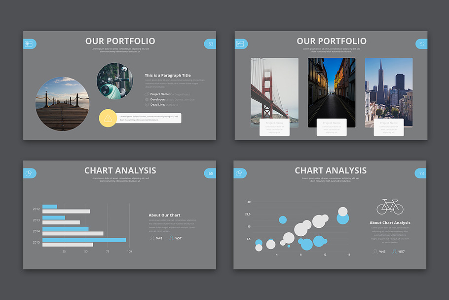 Abstract Keynote Template in Keynote Templates - product preview 8