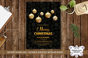 Merry Christmas Invitations Template