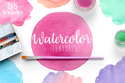 Watercolor textures