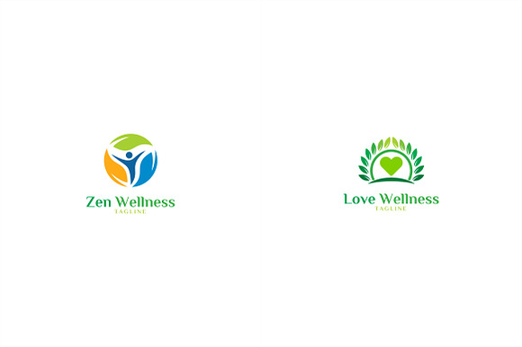 10 Wellness Logo Bundle #2 in Logo Templates - product preview 1