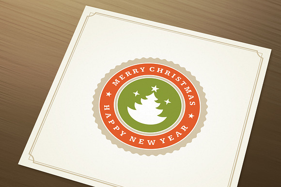 10 Christmas Logos and Badges in Logo Templates - product preview 5