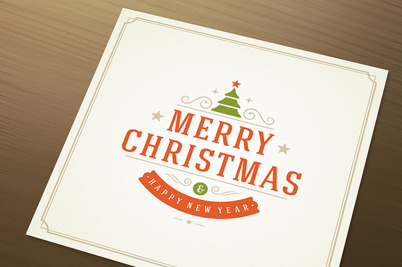 10 Christmas Logos and Badges in Logo Templates - product preview 4
