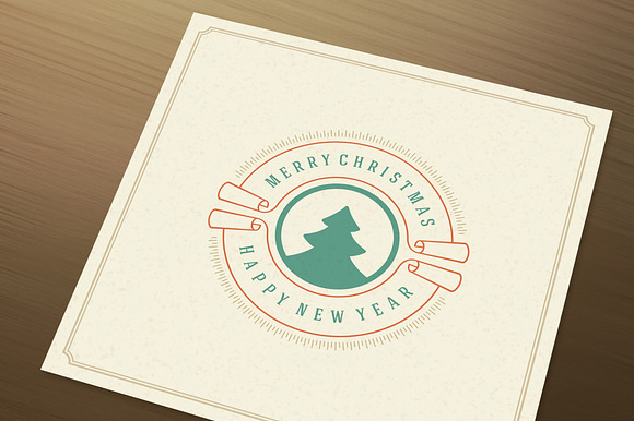 10 Christmas Logos and Badges in Logo Templates - product preview 6