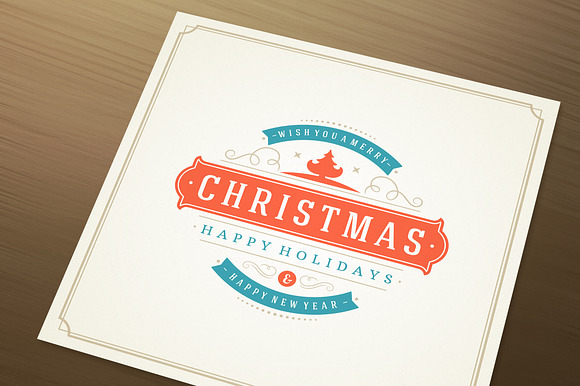 10 Christmas Logos and Badges in Logo Templates - product preview 3