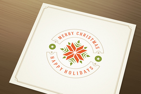 10 Christmas Logos and Badges in Logo Templates - product preview 5
