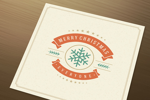 10 Christmas Logos and Badges in Logo Templates - product preview 7
